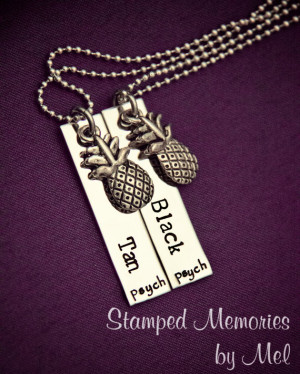 ... Steel with Pineapple Charms - Shawn and Gus Quotes - Best Friends
