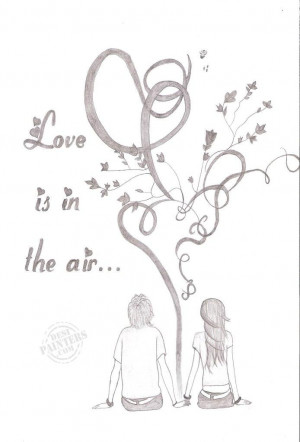 for my love by zindy love pencil drawings sketch a place for me next ...