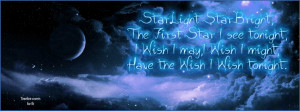 Motivational Timeline Cover on Hope: Star light star bright, The first ...