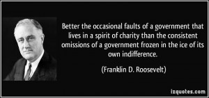 Franklin Delano Roosevelt Distinguishes 