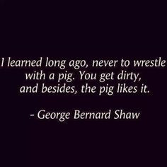 ... stir the pot to make themselves feel better about their sad, sad lives