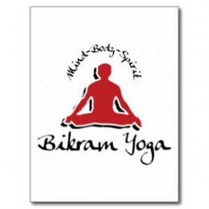 Funny Bikram Yoga Quotes Bikram yoga gift postcards