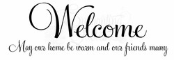 Vinyl Wall Quotes | Welcome Wall Quotes