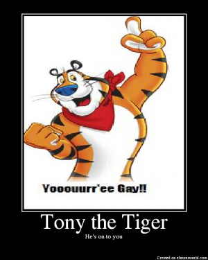 tony the tiger tells all