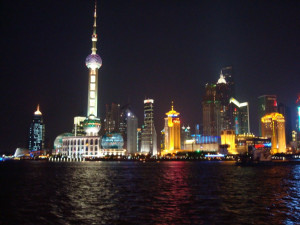 Shanghai Skyline at Night