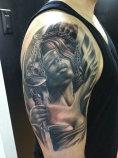 Justice tattoo by Oscar Akermo  Post 14823