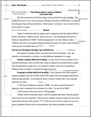 Figure 2. First Text Page with Headings and Lists