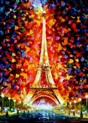 Eiffel Tower Art VickiArtists, Oil Paintings, Paris Eiffel Towers ...