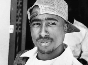 hide caption Tupac Shakur on the set of Poetic Justice .