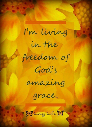 God's amazing grace
