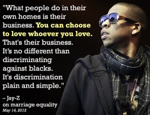 Jay-Z Has 99 Problems But Gay Marriage* Isnt One Of Them politics ...