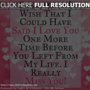 ... Quotes – I Miss You – Messages and Quotes - Quotes and Sayings