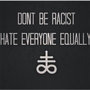 Don't be racist