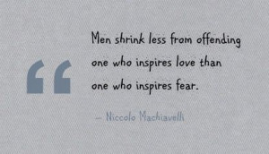 Men Shrink less from offending one who inspires love than one who ...