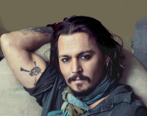 Johnny Depp, and facial hair question