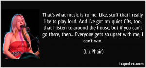 More Liz Phair Quotes