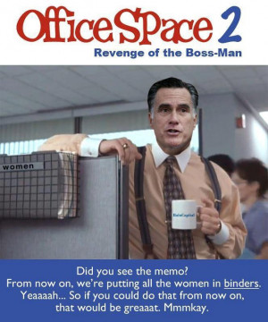 Mitt Romney Starring In: Office Space 2