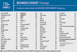 Direct TV Channel Guide