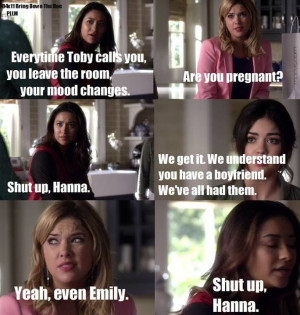 Pll Cast Quotes Pretty Little Liars Bloopersthought This Was Funny