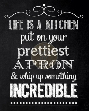 ... Quote, Cooking Quotes Baking, Quotes Foodquotes, Na Quotes, Apron