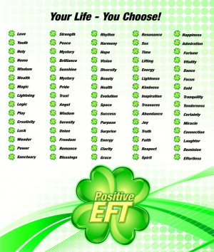 Positive EFT Chart of Positives