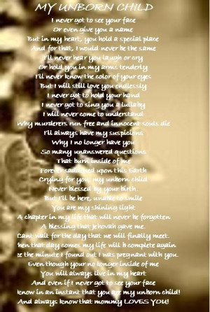 unborn baby quotes of an unborn child and to grandma poem to unborn ...