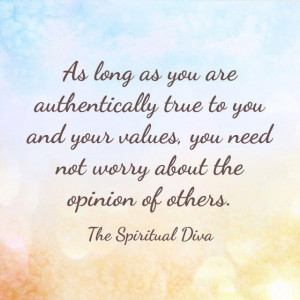 Being Authentic!