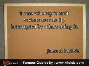 Thread: 15 Most Famous Quotes By James A. Baldwin