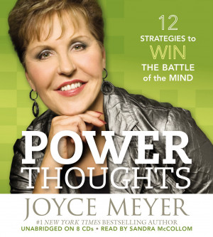 Audio Book Giveaway: Power Thoughts by Joyce Meyer (Ends 10/21) CLOSED