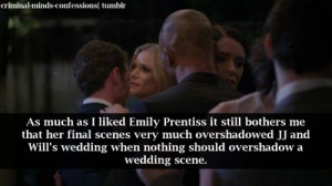 ... overshadowed JJ and Will’s wedding when nothing should overshadow a