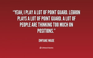 Point Guard Quotes