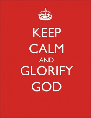 glorify God *