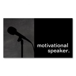 motivational speaker business card leadship business top motivational ...