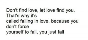 Fall in love Quotes