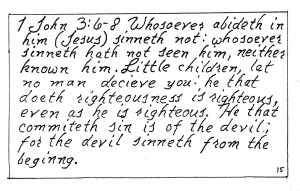 The tract ends with more Law, offering no hope for Christians who are ...