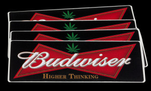 Budwiser (Higher Thinking) Sticker
