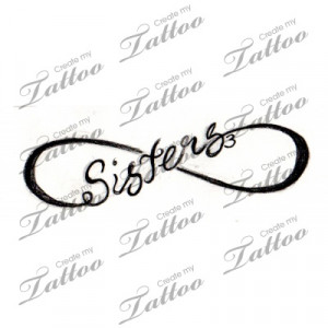 Infinity Sister Tattoo Sisters Photoshoot Ideas