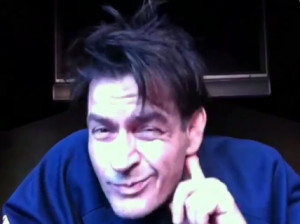 word 'hell' is in the word 'helicopter'? - Charlie Sheen during 'Sheen ...