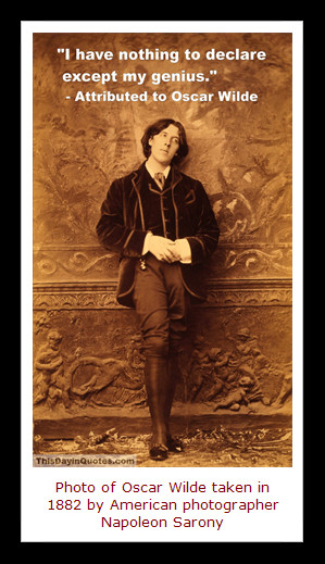 On January 3, 1882 , the Irish poet and playwright Oscar Wilde ...