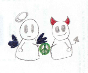 Angel And Devil Quotes Pic #20