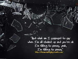 Breakeven (Falling to Pieces)- The Script