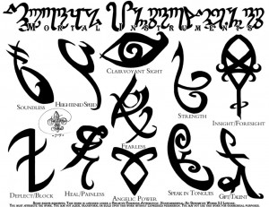 Mortal Instruments runes