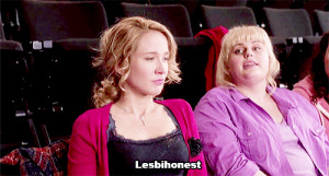 ... fat fat amy fatamyarmy amy lesbian lesbihonest pitchperfect pitch