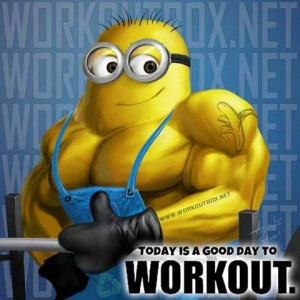 ... workout stuff minions mad buff minions bananas tattoo minions workout