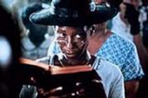 Above: Whoopi Goldberg plays the part of Celie in Steven Spielberg's ...