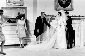 johnson and captain charles robb at their white house wedding 1967