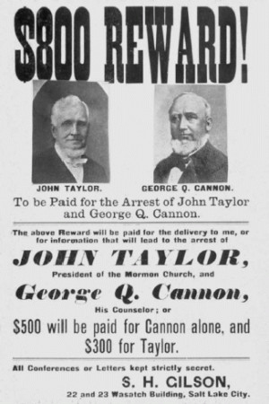 Why were these wanted posters made for the LDS leaders of the Church ...