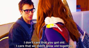 Amy and Rory share a brief emotional moment. :) - doctor-who Photo