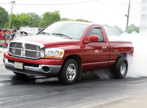 Dodge Ram Burnout