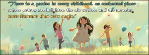 Childhood Quotes for Facebook Covers